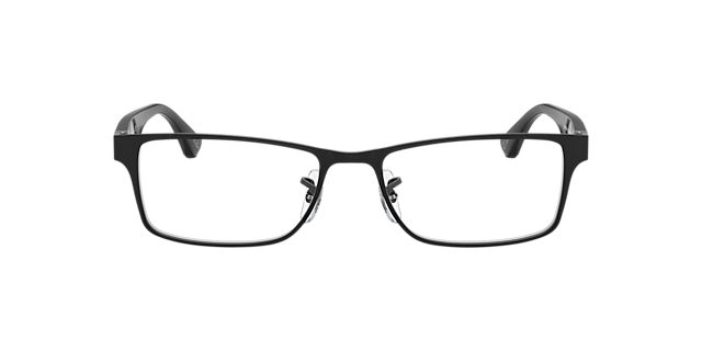 RB6238 Zwart MetaalEyeglass Frames van B24, Vooraanzicht