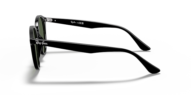 RB2180 Zwart KunststofSunglass Frames van B24, Zijaanzicht