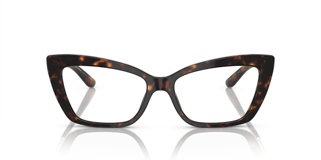 DG3375B Havana AcetaatEyeglass Frames van B24, Vooraanzicht