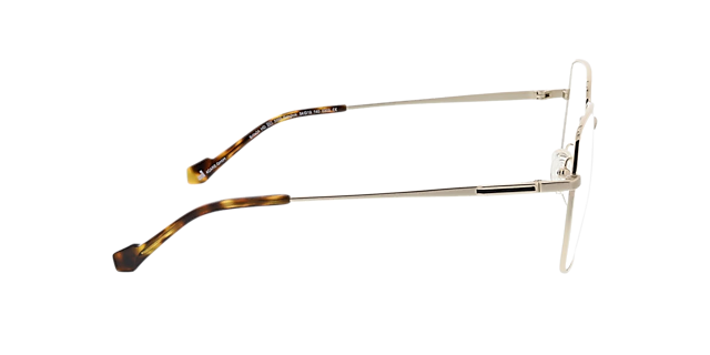 Bangkok Goud MetaalEyeglass Frames van B24, Zijaanzicht