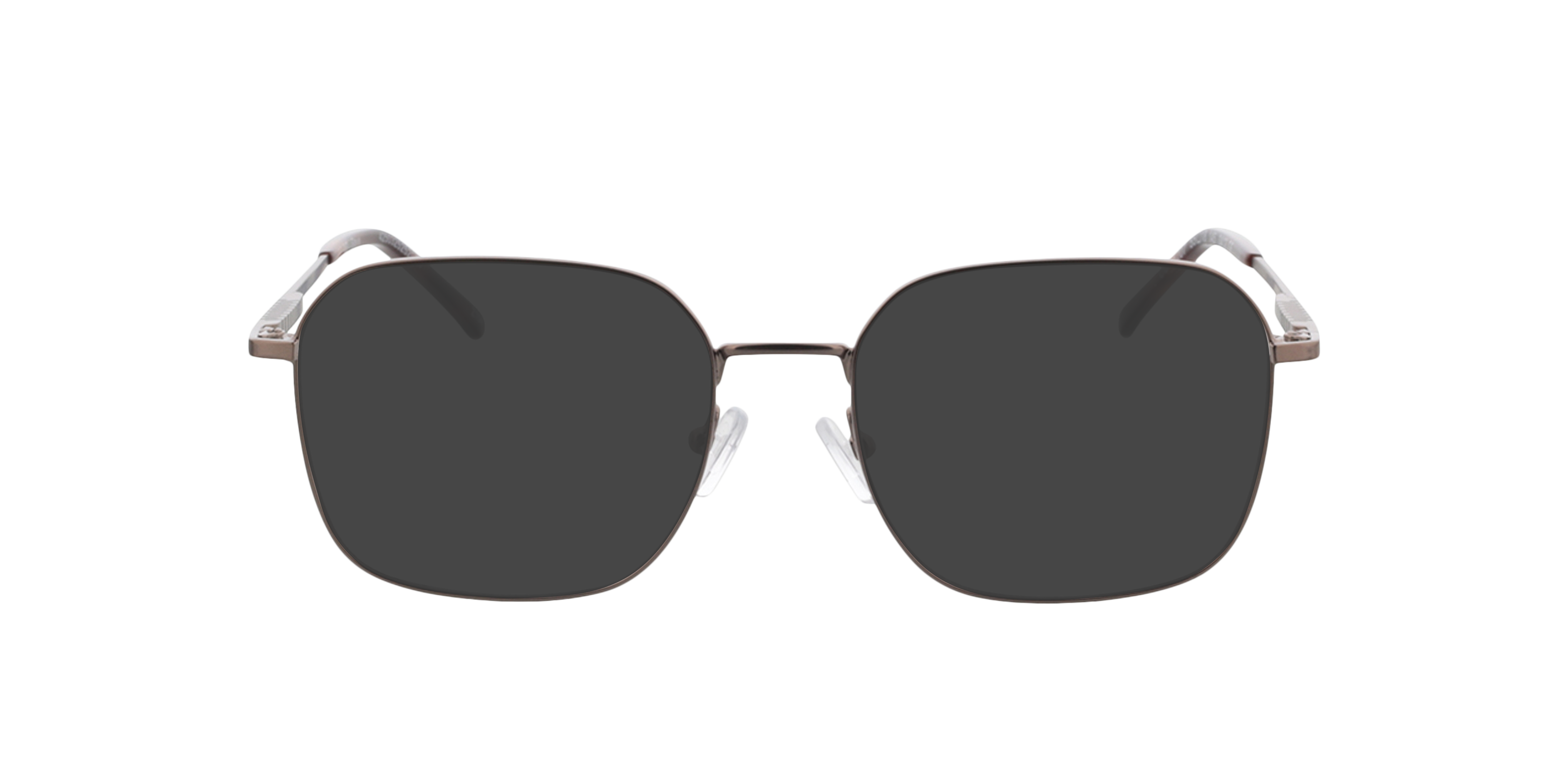 Steve Mat gunmetal  &  Havana MetaalEyeglass Frames van B24, met getinte lenzen