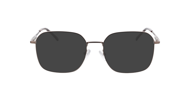 Steve Mat gunmetal  &  Havana MetaalEyeglass Frames van B24, met getinte lenzen