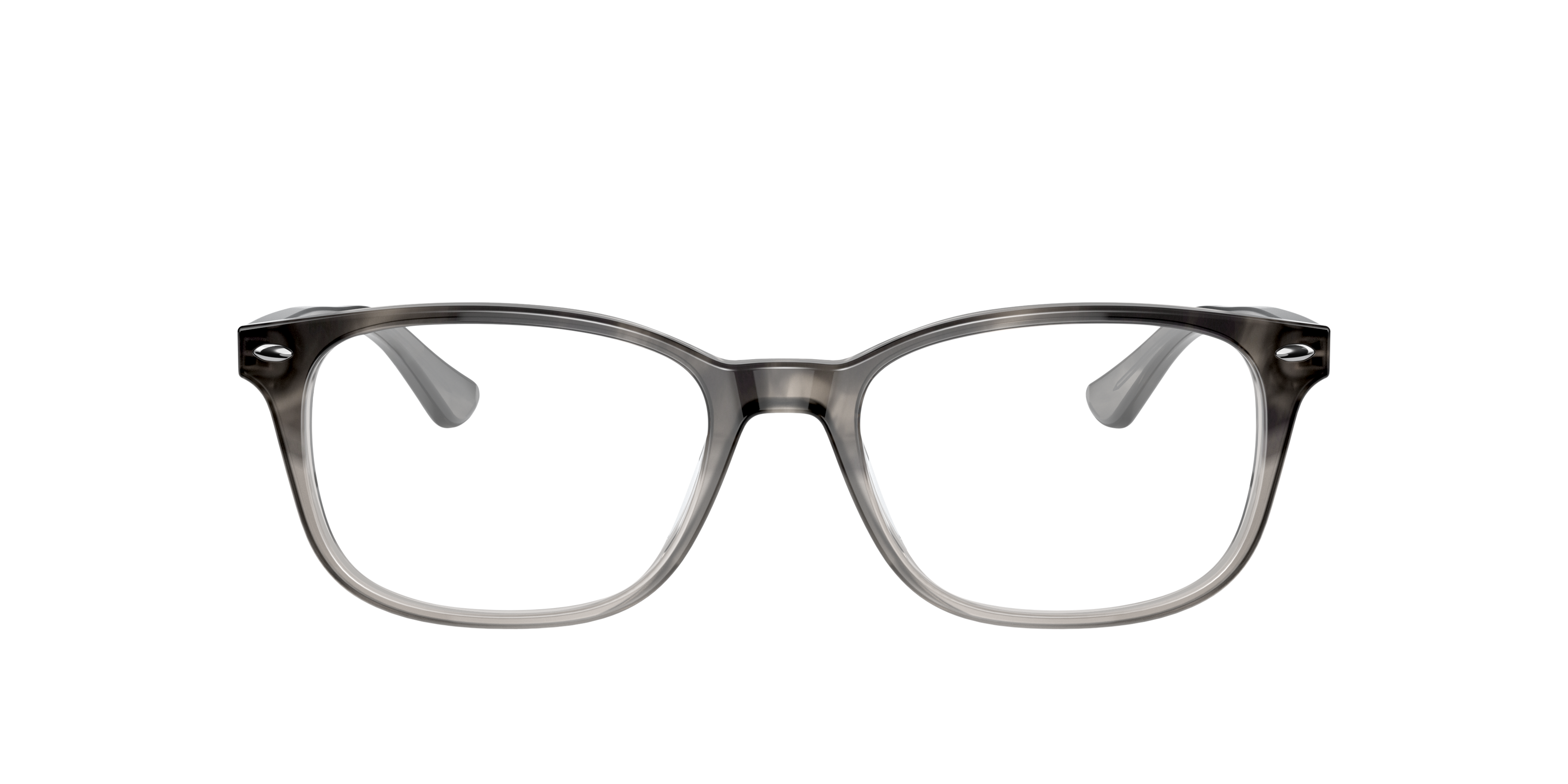 Ray-Ban 8056597550130 Havana Grau/black On Transparent/havana On Light Blue, Size: Large