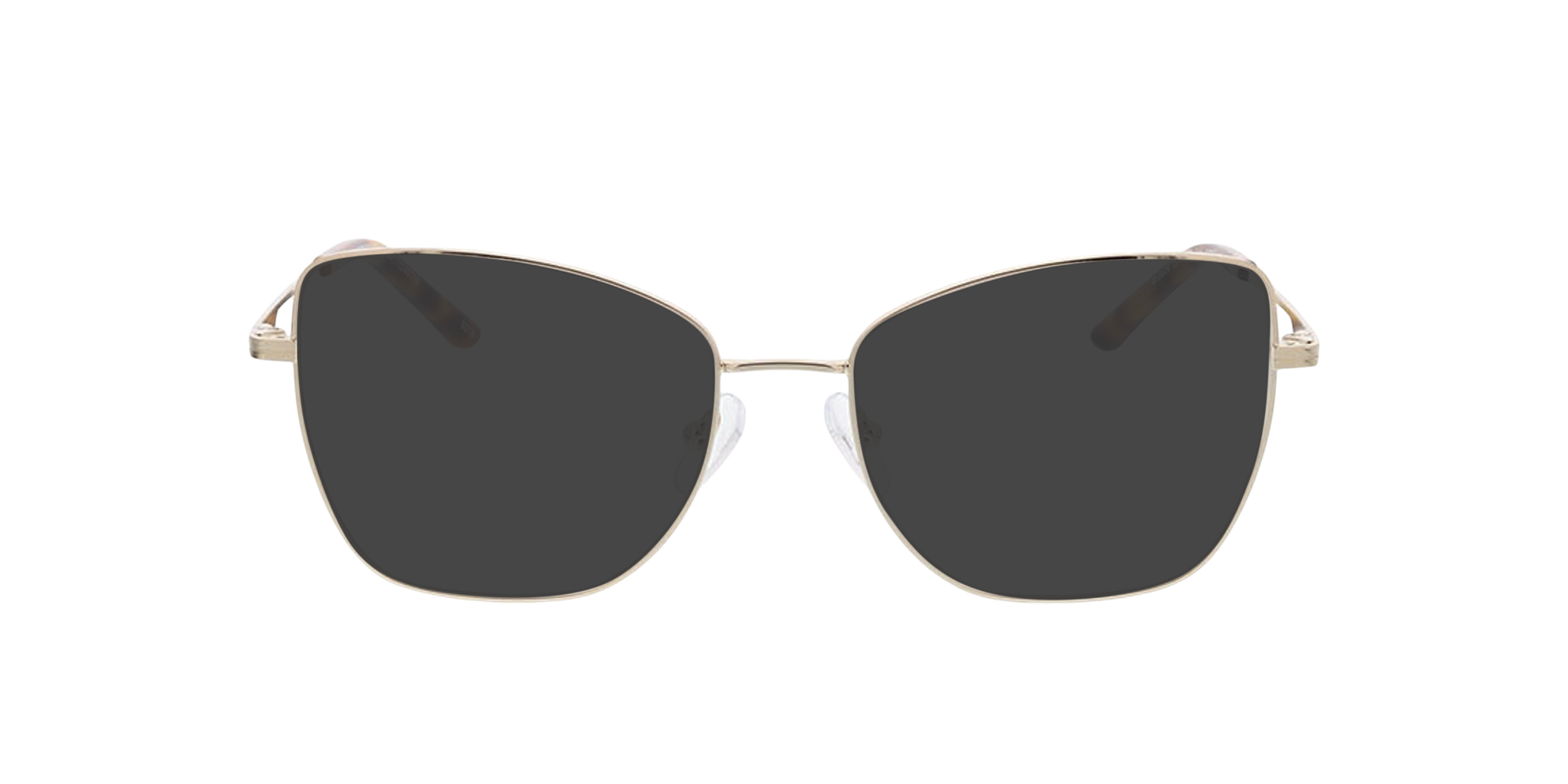 KATE Gold  &  Havana MetallEyeglass Frames von B24, mit getönten Gläsern