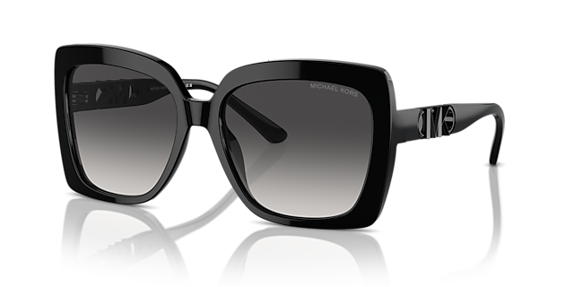 MK2213 Zwart AcetaatSunglass Frames van B24, Hoekweergave