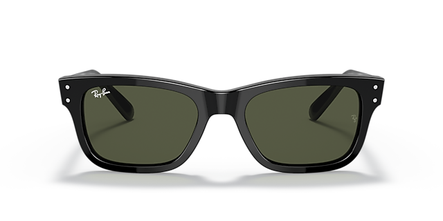 RB2283 Schwarz AcetatSunglass Frames von B24, Vorderansicht