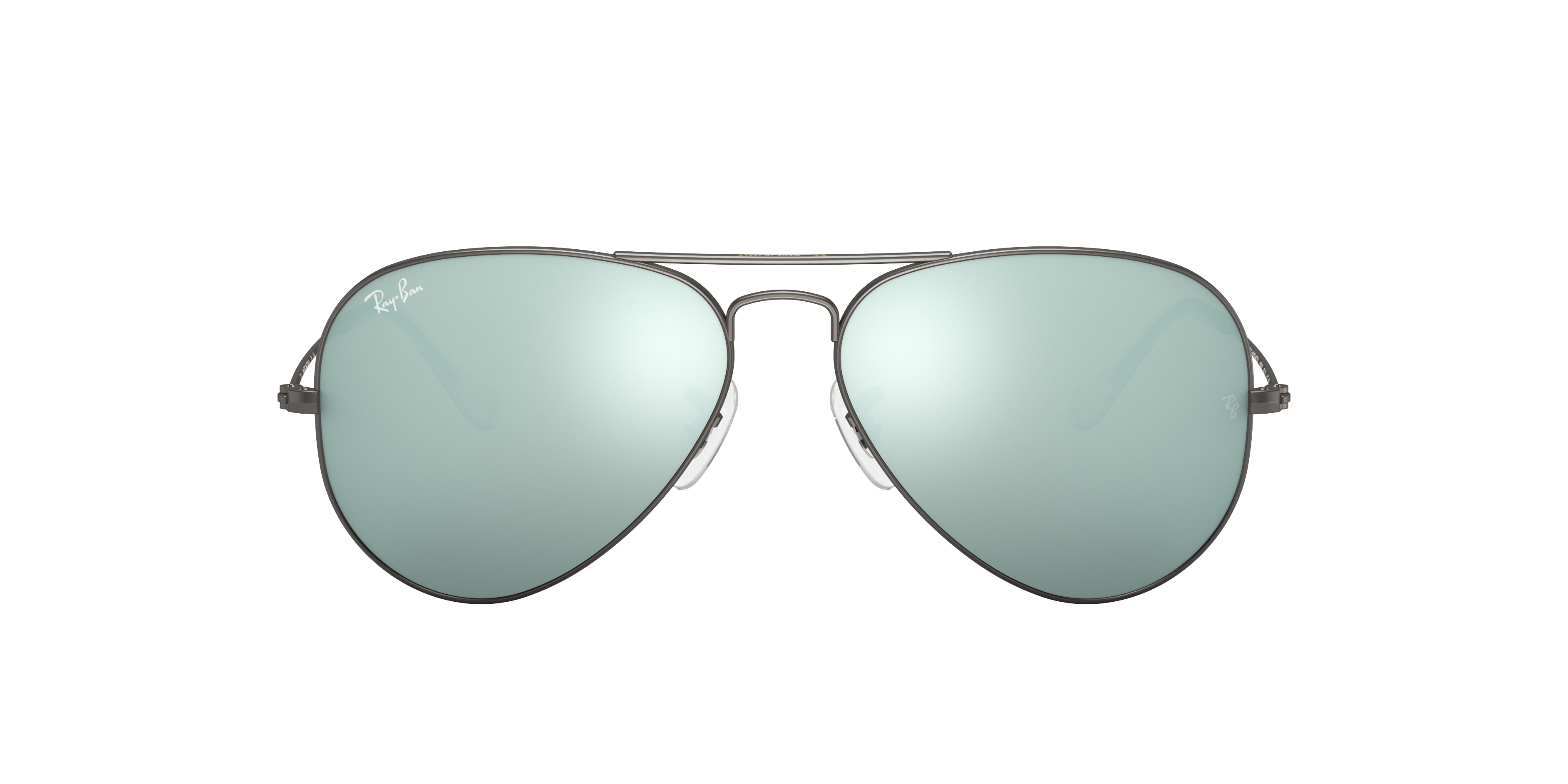 Thumbnail - Ray-Ban 8053672158663 Gunmetal/silver/arista Gold, Size: Large