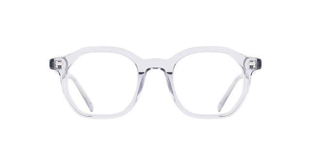 Miles Crystal Grau AcetatEyeglass Frames von B24, Vorderansicht