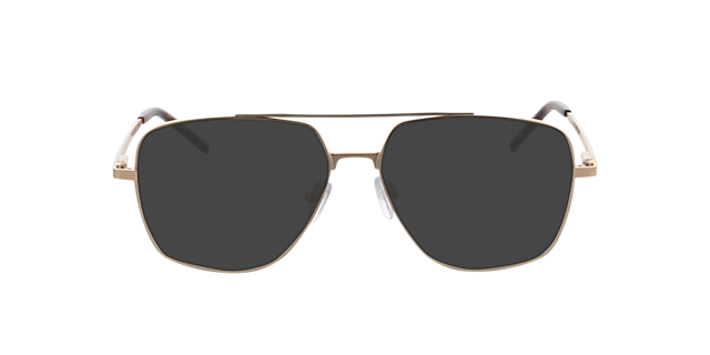 Douglas Matt Gold & Havana MetallEyeglass Frames von B24, mit getönten Gläsern