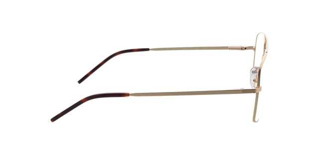 Douglas Matt Gold & Havana MetallEyeglass Frames von B24, Seitenansicht