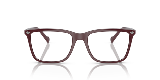 VO5492 Full Wine Red KunststofEyeglass Frames van B24, Vooraanzicht