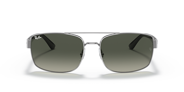 RB3687 Gunmetal MetallSunglass Frames von B24, Vorderansicht