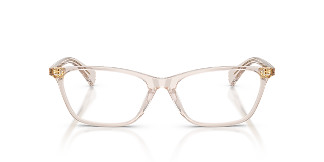 RA7187U Beige Transparent AcetaatEyeglass Frames van B24, Vooraanzicht