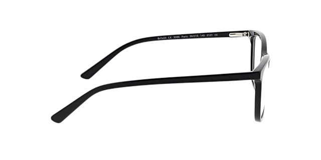 Paris Zwart AcetaatEyeglass Frames van B24, Zijaanzicht