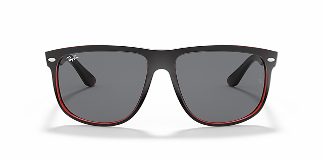 RB4147 Zwart KunststofSunglass Frames van B24, Vooraanzicht