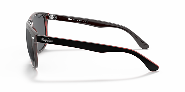 RB4147 Zwart KunststofSunglass Frames van B24, Zijaanzicht