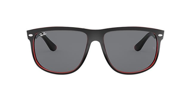 RB4147 Zwart KunststofSunglass Frames van B24, met getinte lenzen