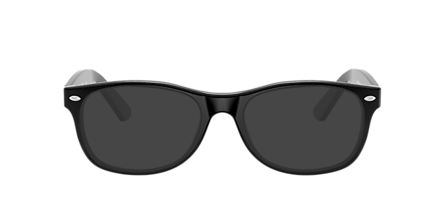New Wayfarer Optics Schwarz AcetatEyeglass Frames von B24, mit getönten Gläsern