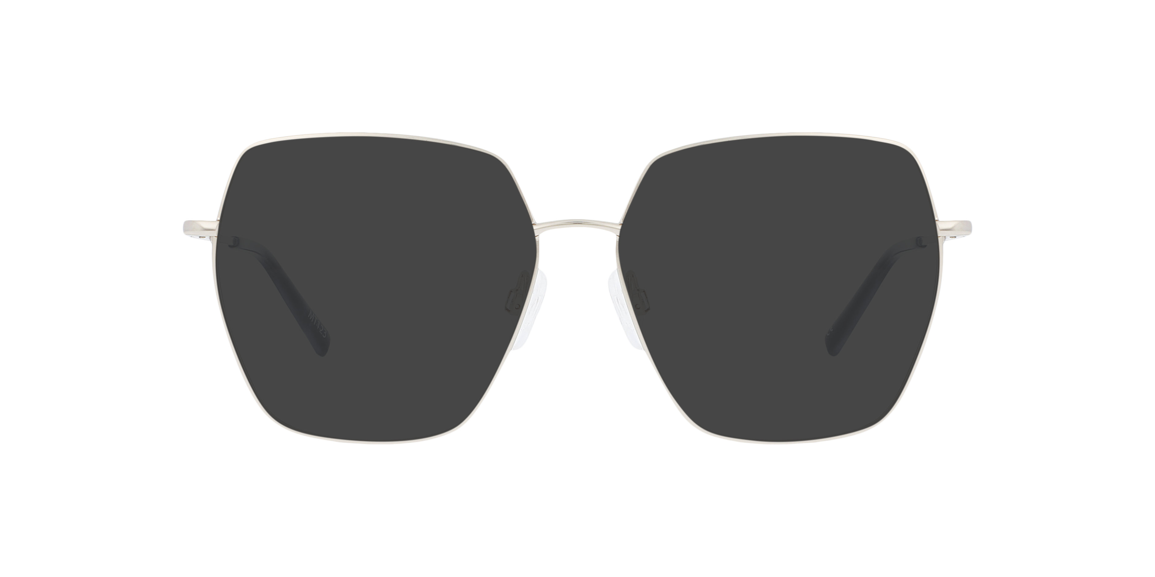 Vivien Silver Medal MetaalEyeglass Frames van B24, met getinte lenzen