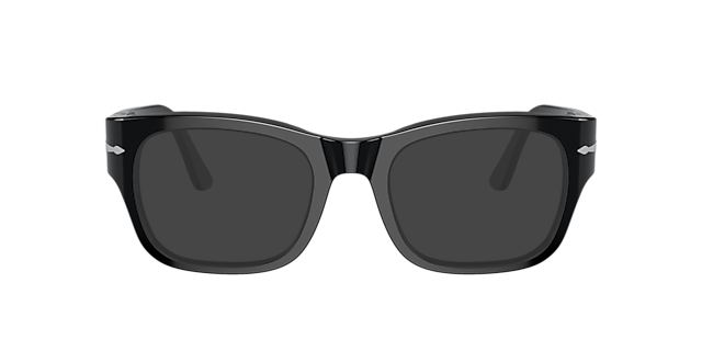 PO3297V Zwart AcetaatEyeglass Frames van B24, met getinte lenzen