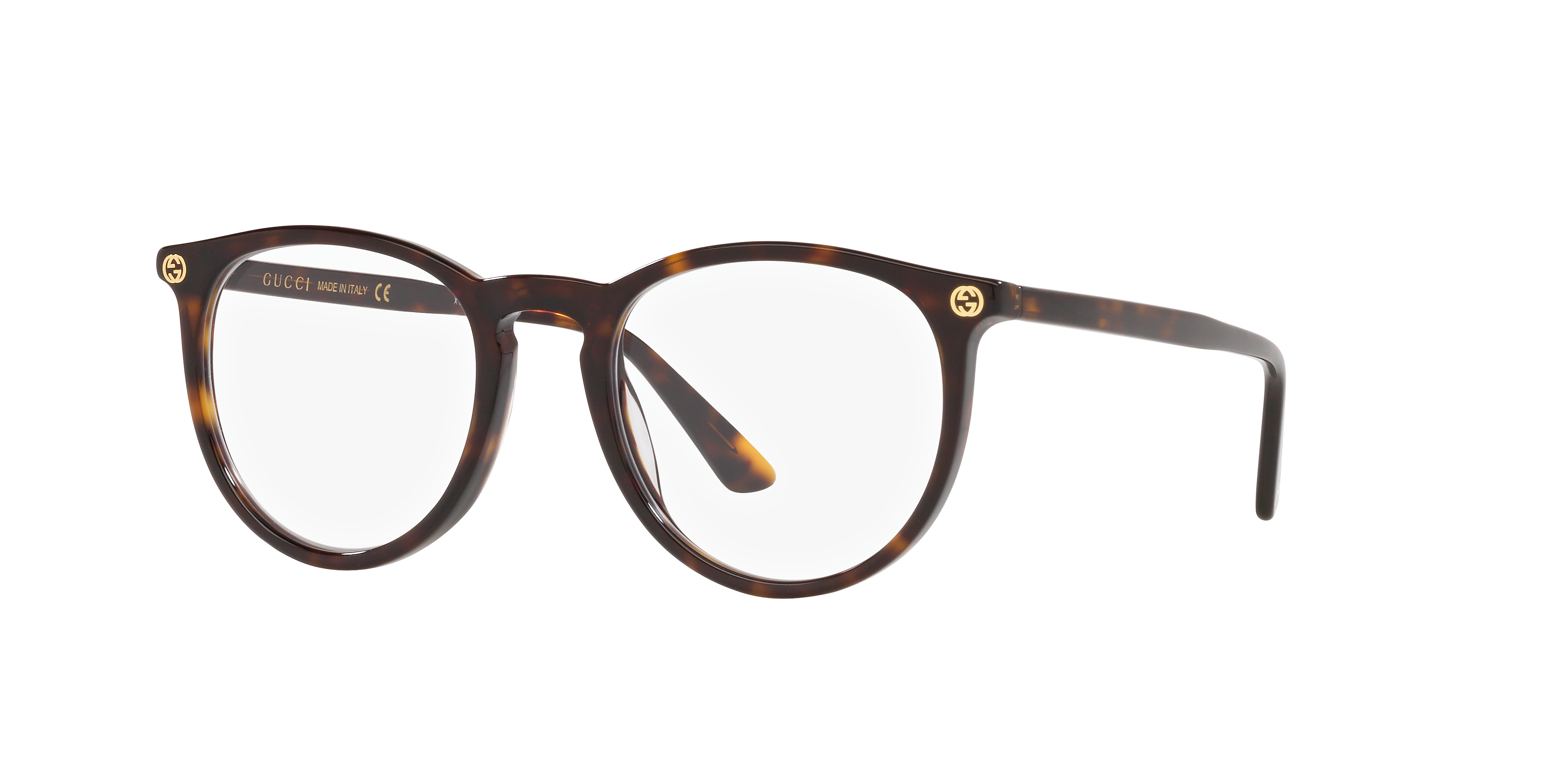 GG0027O Tortoise AcetatEyeglass Frames von B24, Dreiviertelansicht