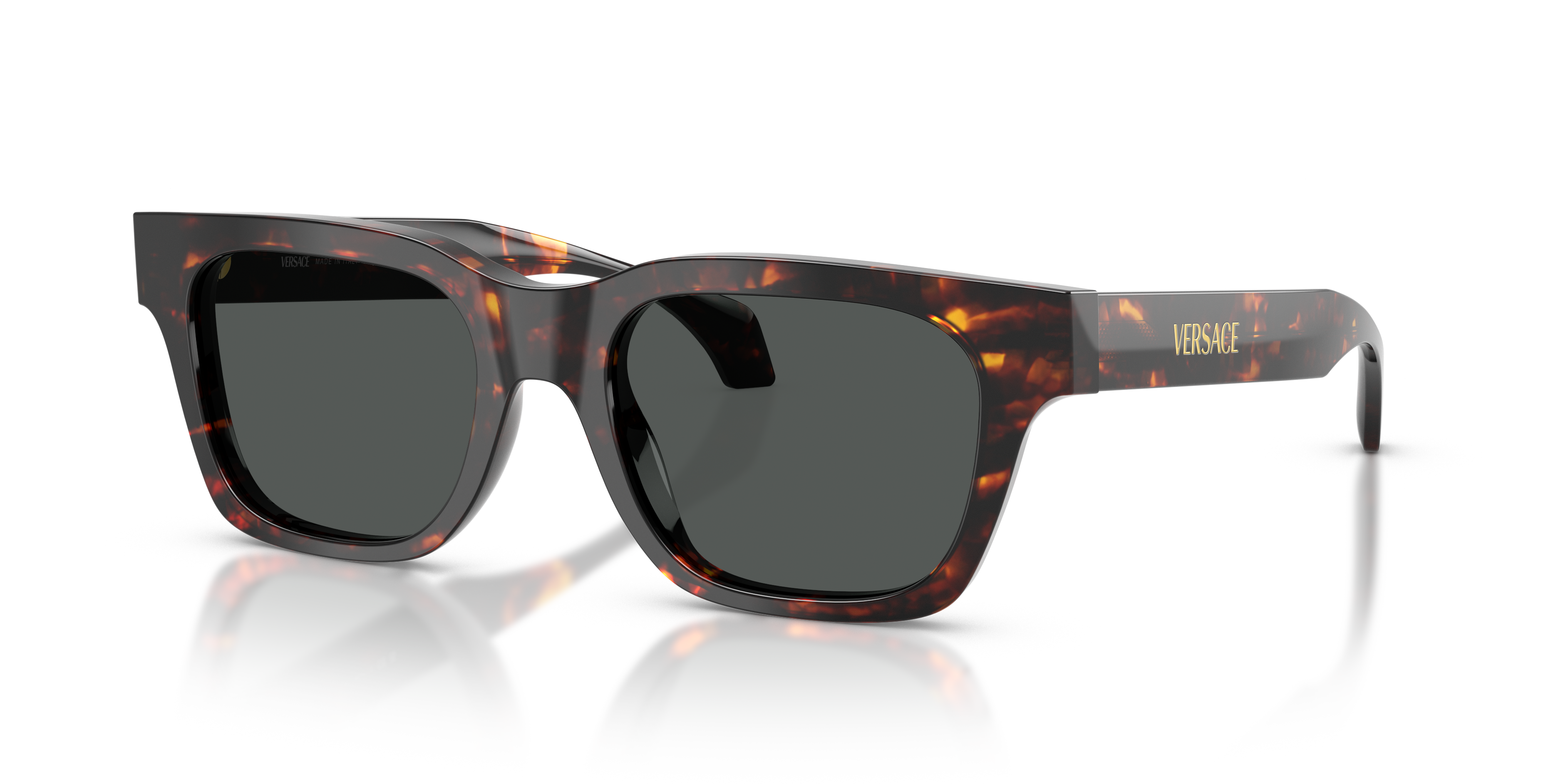 VE4486 Havana AcetaatSunglass Frames van B24, Hoekweergave