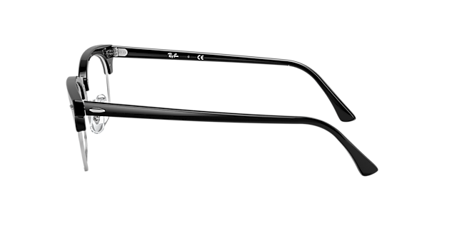 RB3916V Zwart AcetaatEyeglass Frames van B24, Zijaanzicht