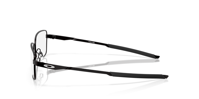 Foil RQ Schwarz satiniert MetallEyeglass Frames von B24, Seitenansicht