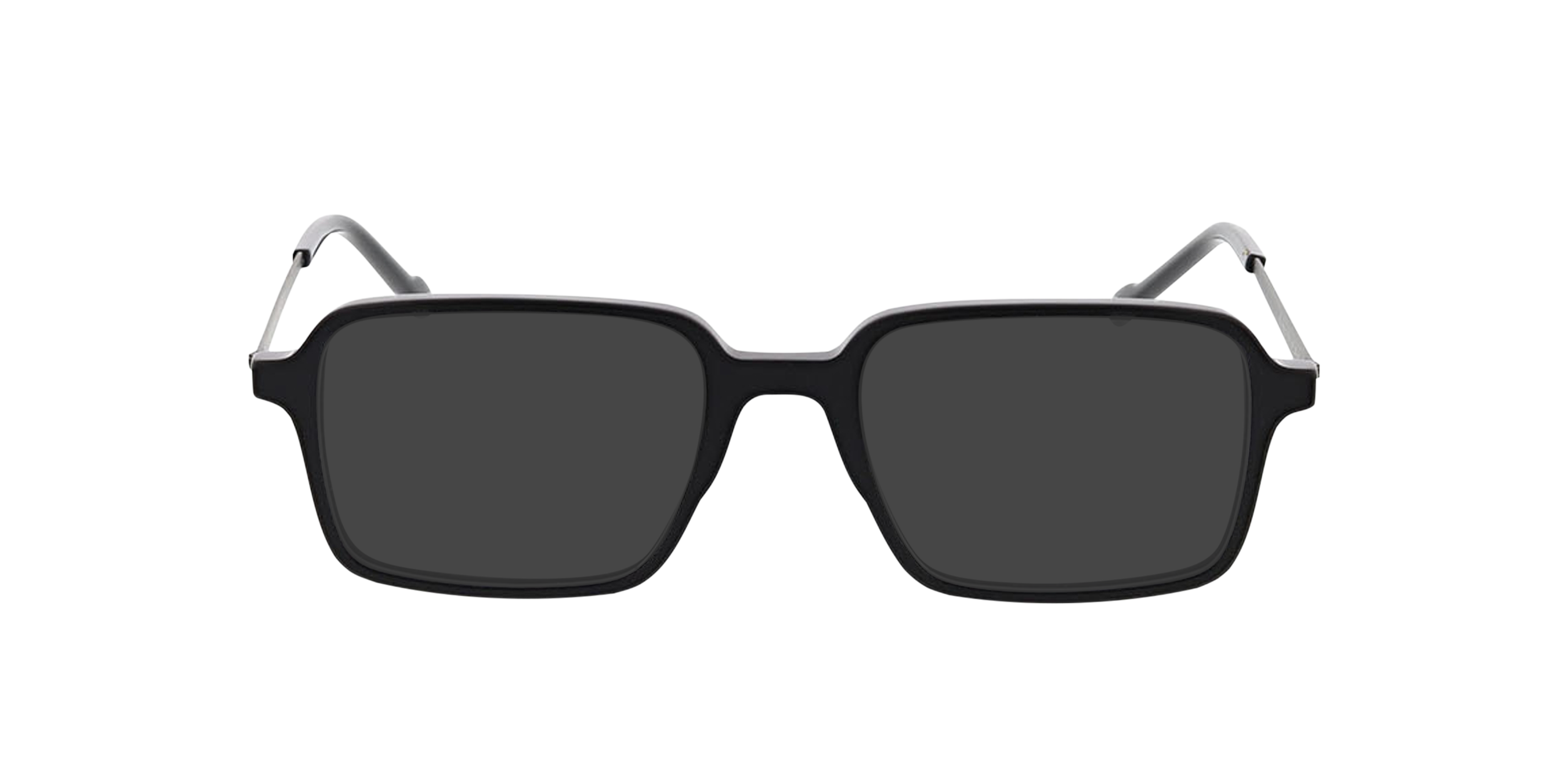 Freiburg Black  &  Matt Gun AcetatEyeglass Frames von B24, mit getönten Gläsern