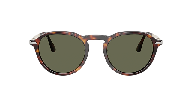 PO3383S Havana AcetaatSunglass Frames van B24, met getinte lenzen