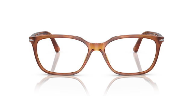 PO3298V Terra Di Siena AcetaatEyeglass Frames van B24, Vooraanzicht