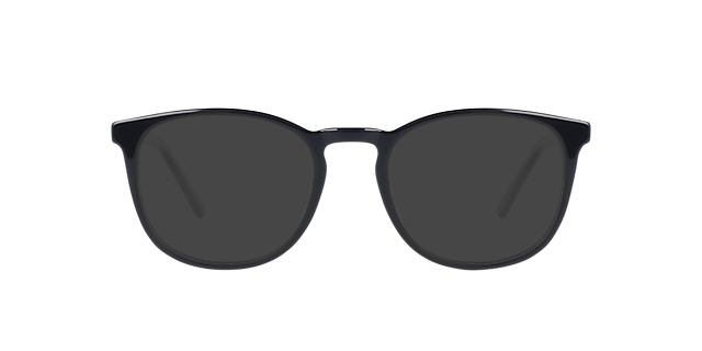 Owen Jet Black AcetatEyeglass Frames von B24, mit getönten Gläsern