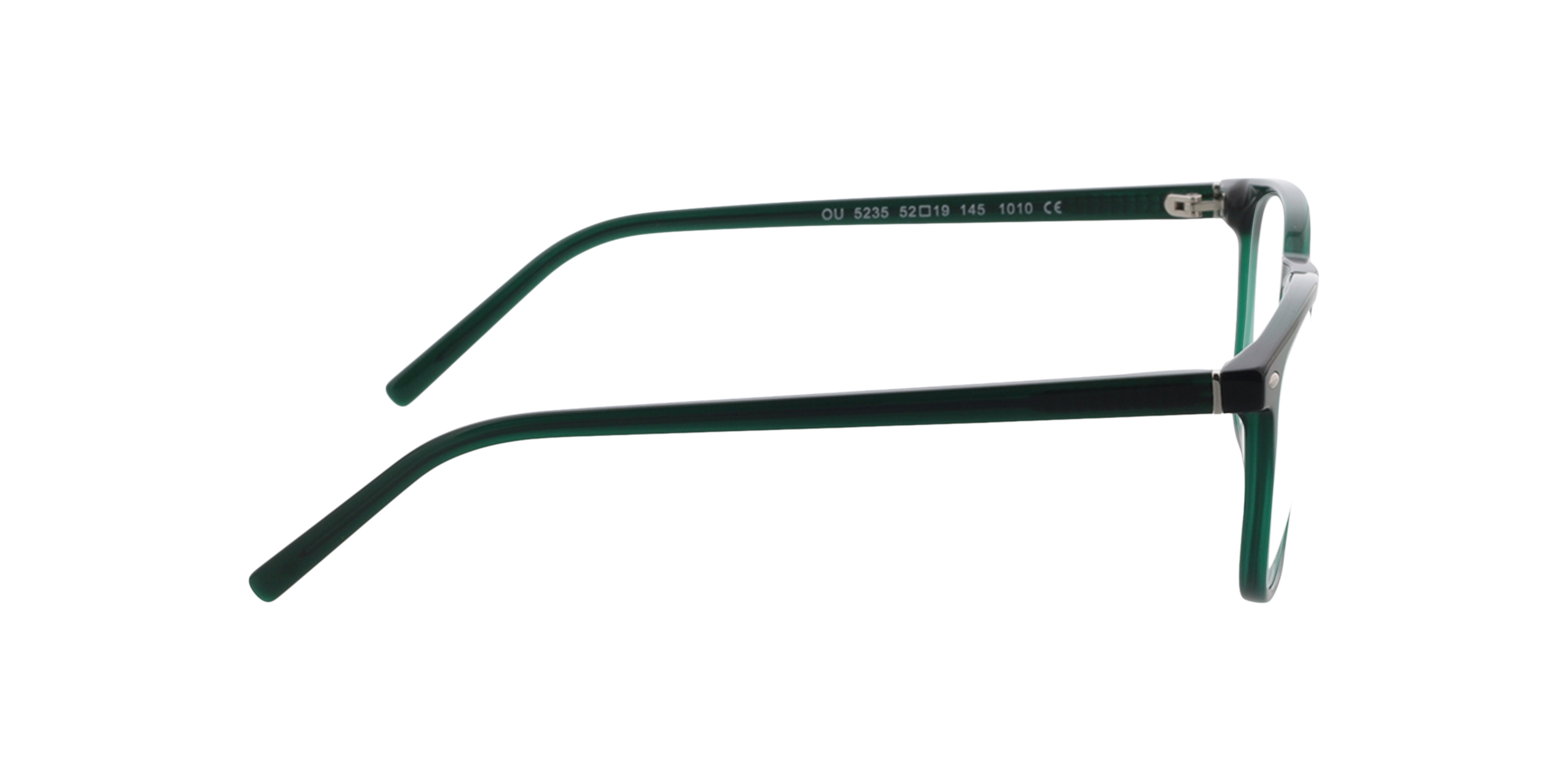 Tilbury Kristalgroen AcetaatEyeglass Frames van B24, Zijaanzicht