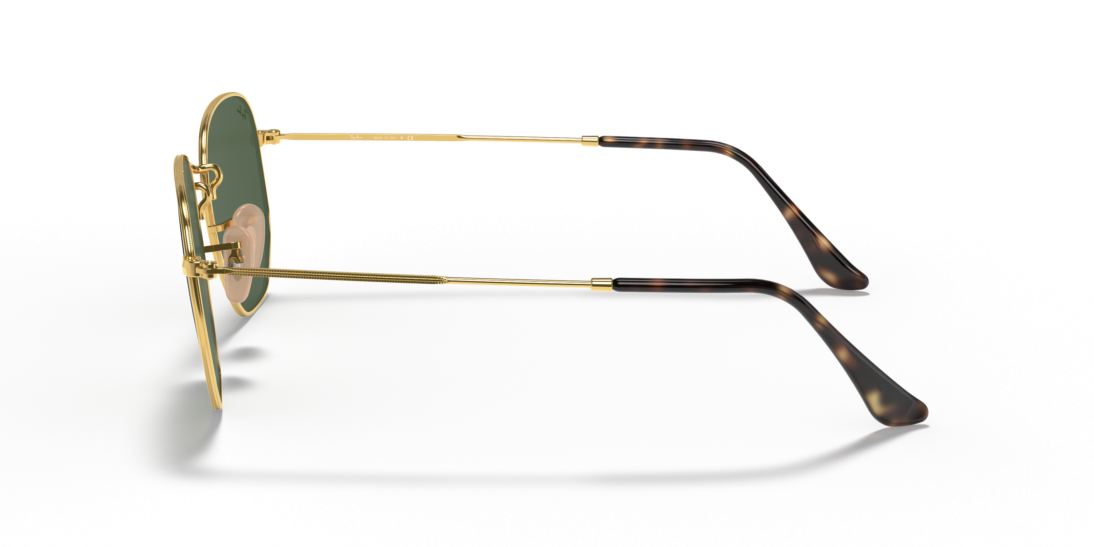 RB3548N Arista Gold MetallSunglass Frames von B24, Seitenansicht
