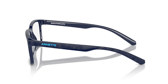 AN7253 Donkerblauw KunststofEyeglass Frames van B24, Zijaanzicht