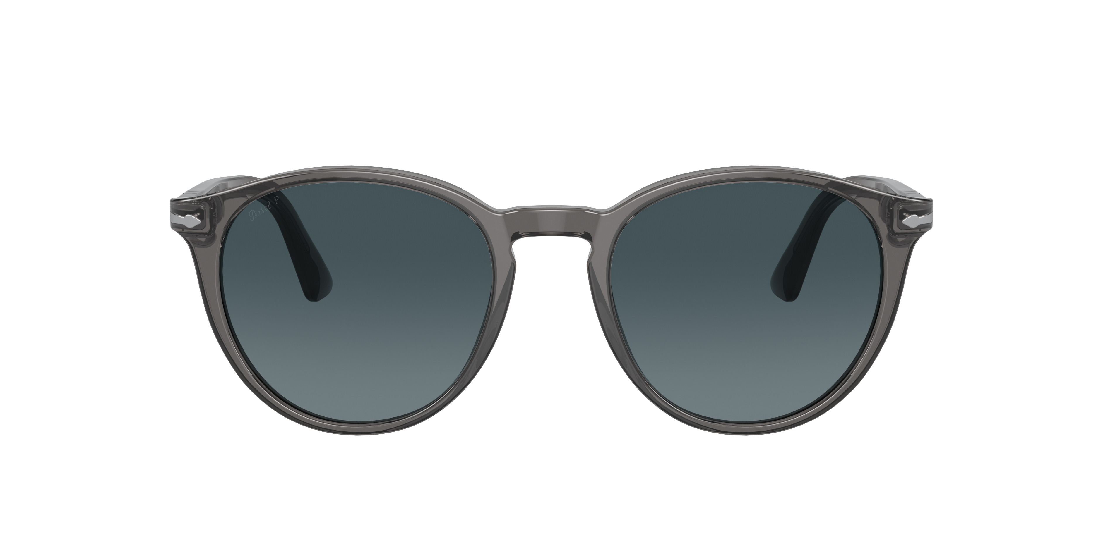 Persol 8056597999311 Grau Transparent/black/havana, Size: Large