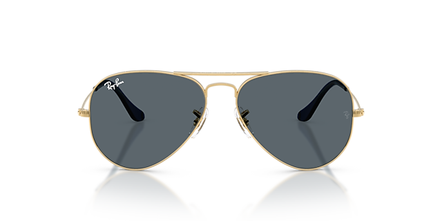 RB3025 Arista goud MetaalSunglass Frames van B24, Vooraanzicht