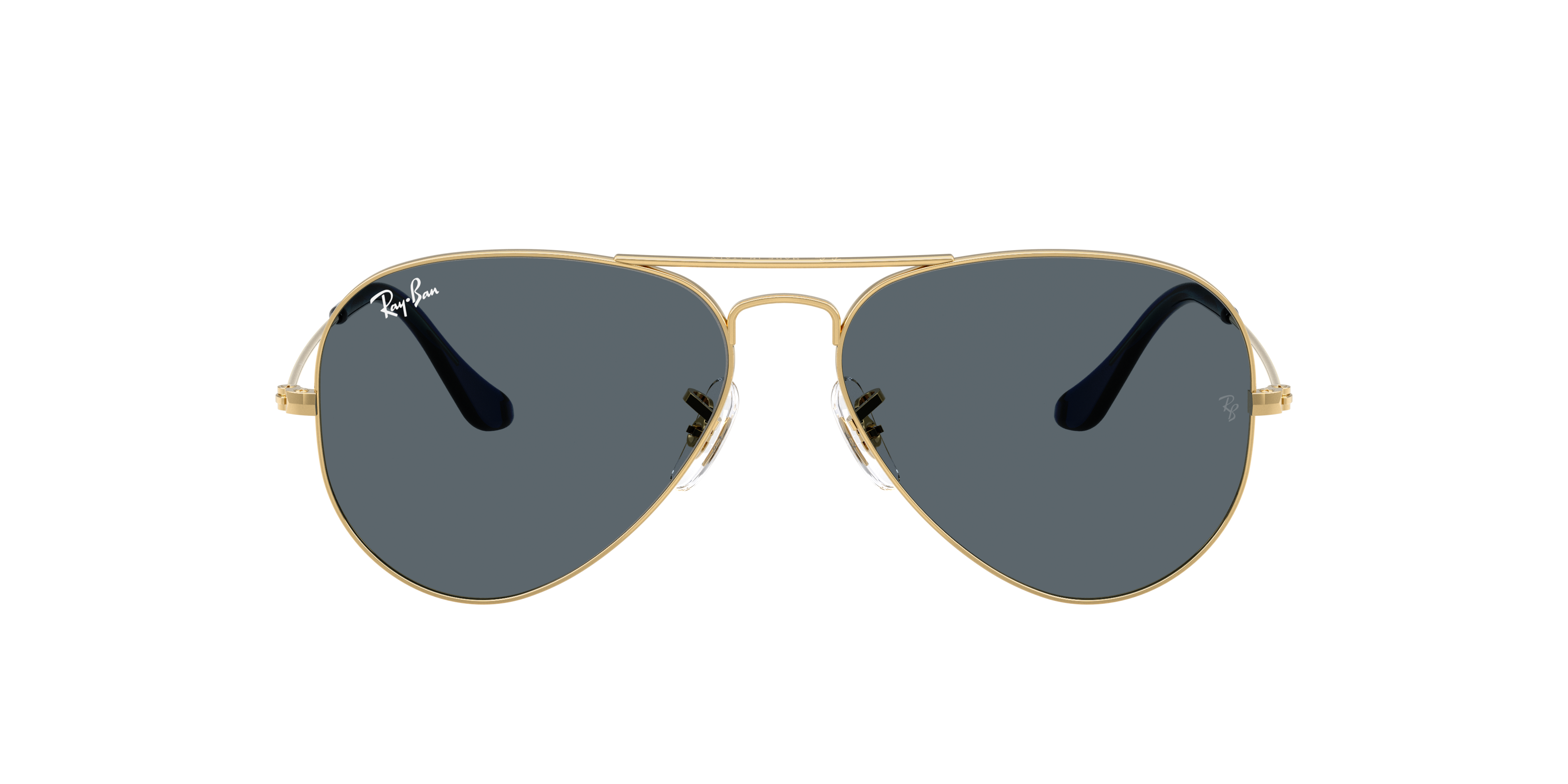 RB3025 Arista goud MetaalSunglass Frames van B24, met getinte lenzen