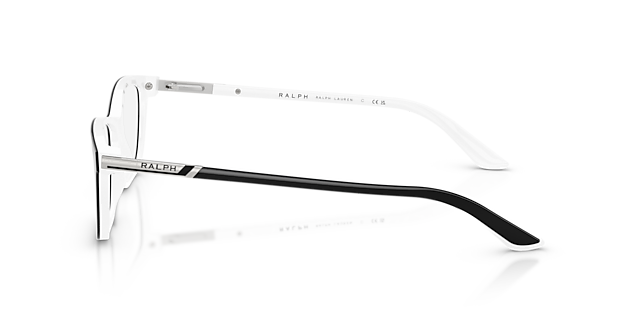 RA7044 Schwarz AcetatEyeglass Frames von B24, Seitenansicht