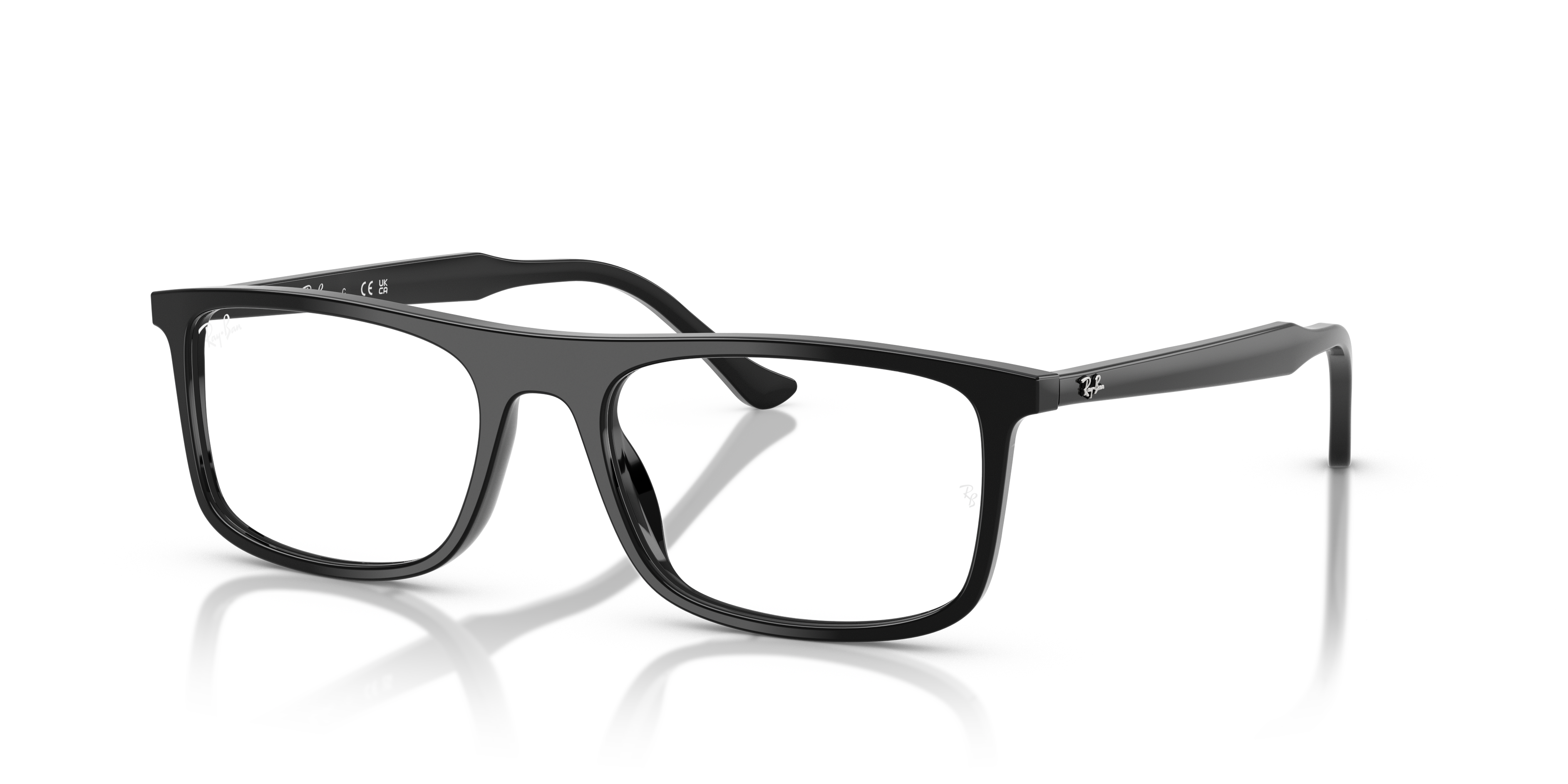 RB5440 Schwarz AcetatEyeglass Frames von B24, Dreiviertelansicht