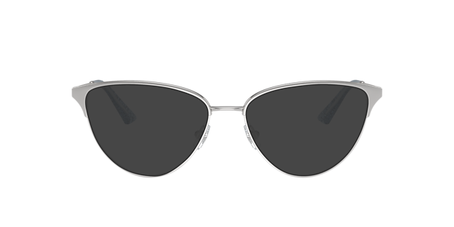 JC2002 Silber MetallEyeglass Frames von B24, mit getönten Gläsern