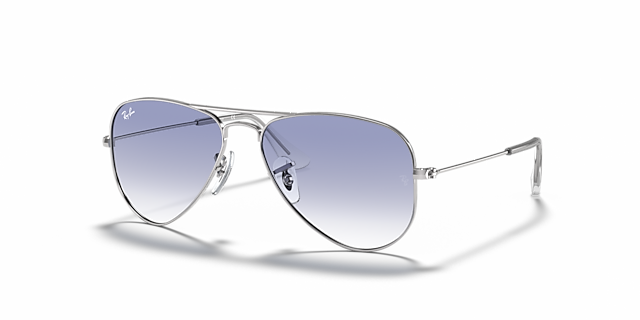 RB9506S Silber MetallSunglass Frames von B24, Dreiviertelansicht