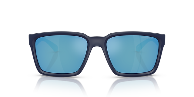 AN4346 Dark Blue Top Matte & Shiny KunststoffSunglass Frames von B24, Vorderansicht