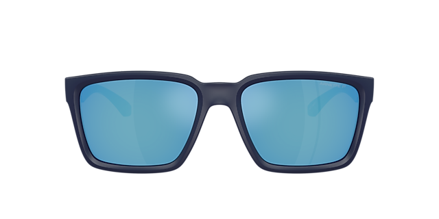AN4346 Dark Blue Top Matte & Shiny KunststoffSunglass Frames von B24, mit getönten Gläsern