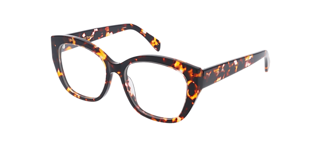 Kate CT Compton Tortoise AcetaatEyeglass Frames van B24, Hoekweergave