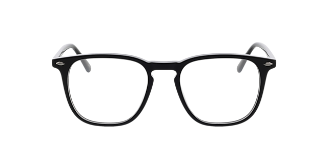 Noah Zwart AcetaatEyeglass Frames van B24, Vooraanzicht