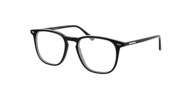 Noah Zwart AcetaatEyeglass Frames van B24, Hoekweergave