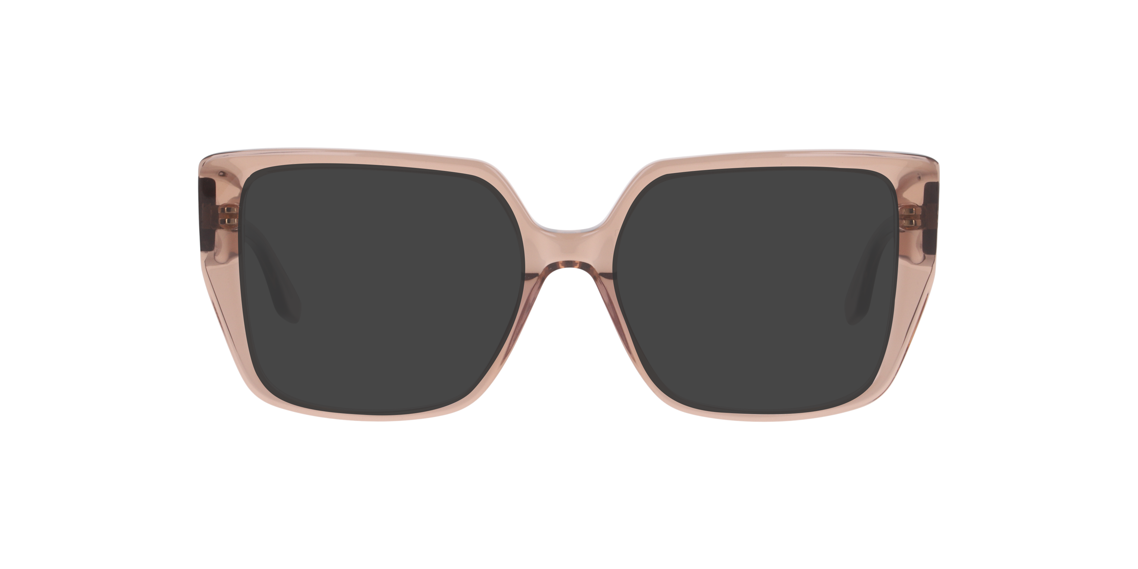 BETTY Kristallrosa AcetatEyeglass Frames von B24, mit getönten Gläsern