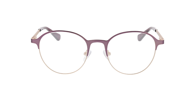 Neapel Matpaars  &  matgoud MetaalEyeglass Frames van B24, Vooraanzicht