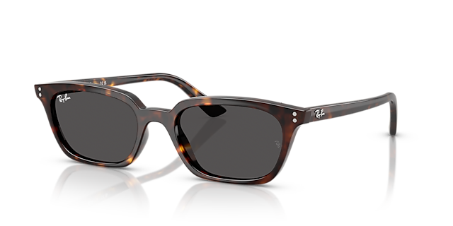 RB4456 Havana KunststoffSunglass Frames von B24, Dreiviertelansicht